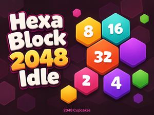 Play Hexa Block 2048 Idle